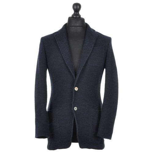 Pre-owned Armani Collezioni Jacket In Blue