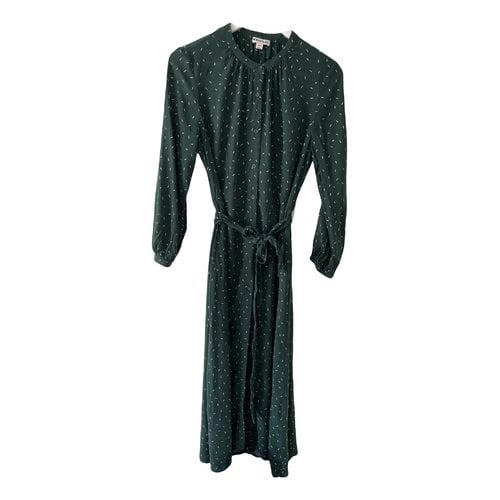 Pre-owned Whistles Mid-length Dress In Green