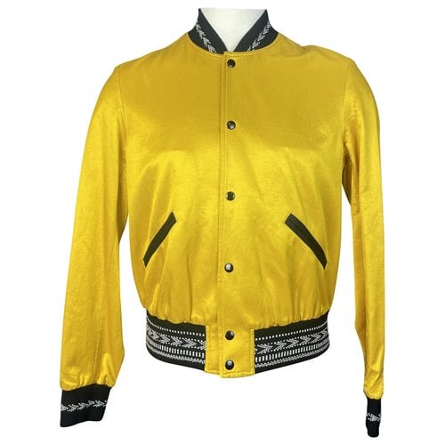Pre-owned Saint Laurent Vest In Yellow