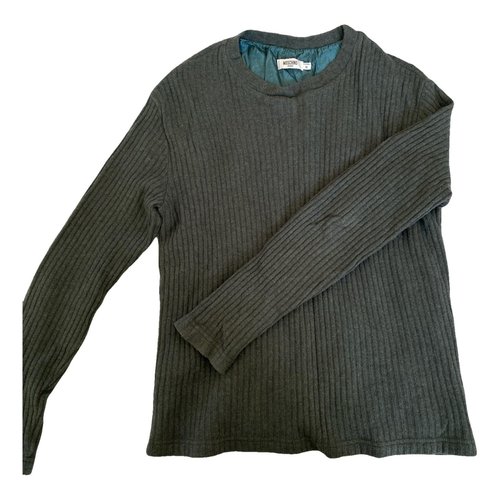 Pre-owned Moschino Wool Knitwear & Sweatshirt In Green