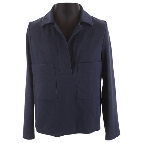 Pre-owned Ba&sh Blouse In Blue