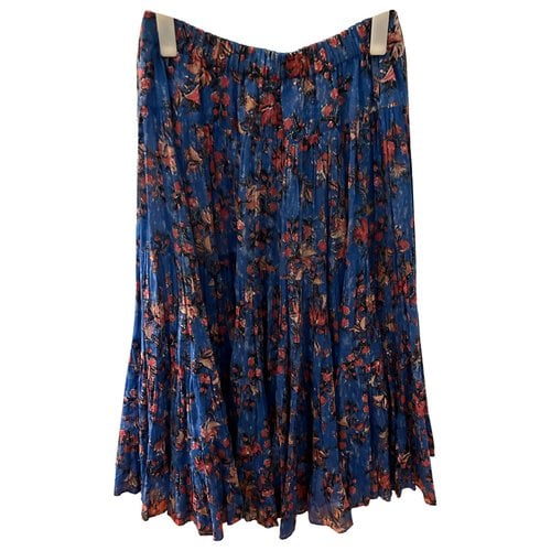 Pre-owned Isabel Marant Étoile Maxi Skirt In Blue