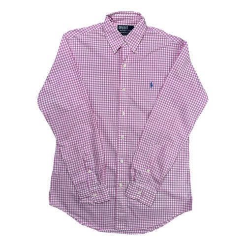 Pre-owned Polo Ralph Lauren Shirt In Pink
