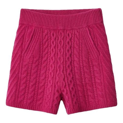 Pre-owned Rag & Bone Wool Shorts In Pink
