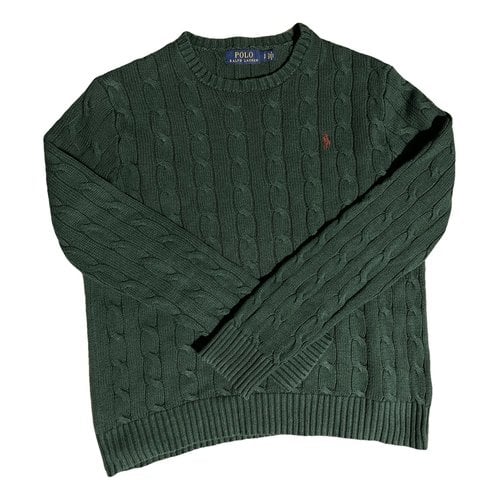 Pre-owned Polo Ralph Lauren Pull In Green