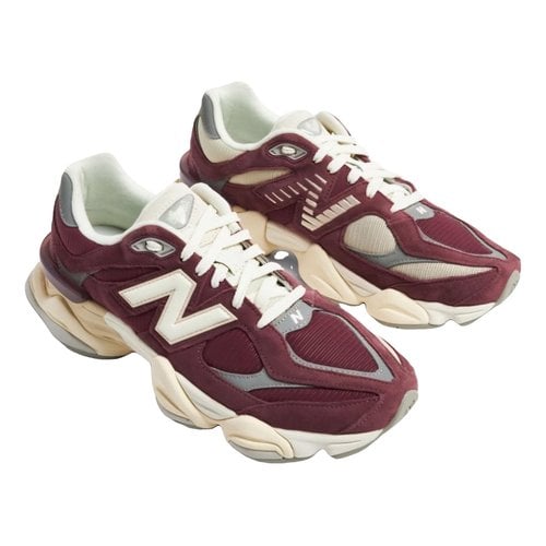 Pre-owned New Balance 991 Leather Trainers In Multicolour