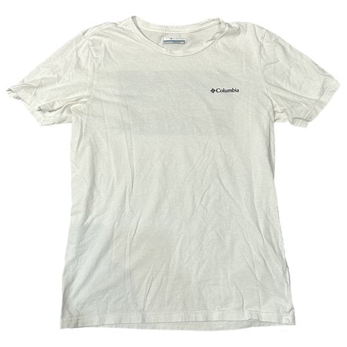 Pre-owned Columbia T-shirt In White