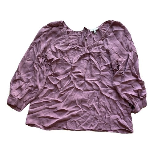 Pre-owned Joie Silk Blouse In Pink