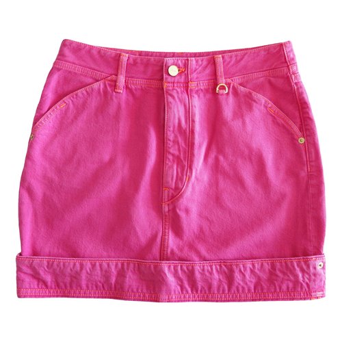 Pre-owned Jacquemus Mini Skirt In Pink