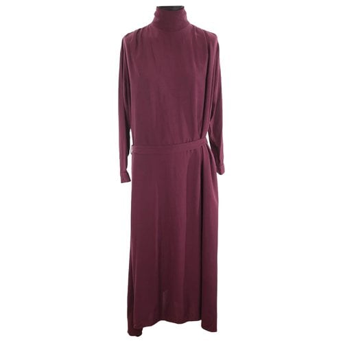 Pre-owned Modetrotter Maxi Dress In Purple