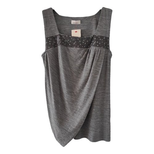 Pre-owned Pinko T-shirt In Grey