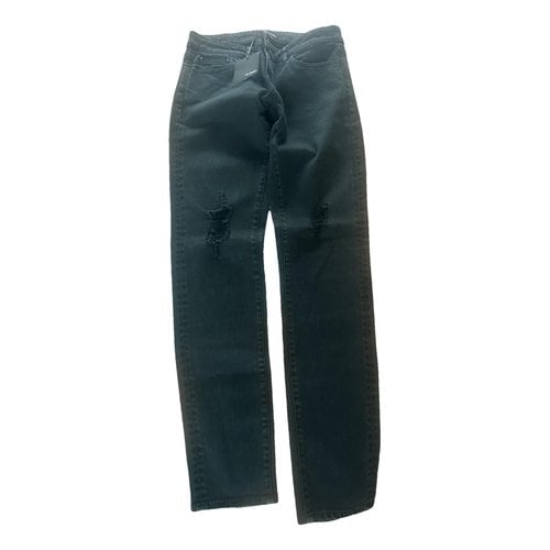 Pre-owned The Kooples Jeans In Black