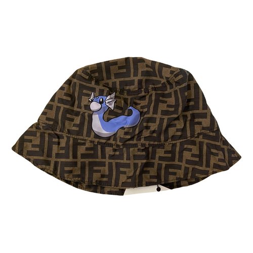 Pre-owned Fendi Hat In Brown