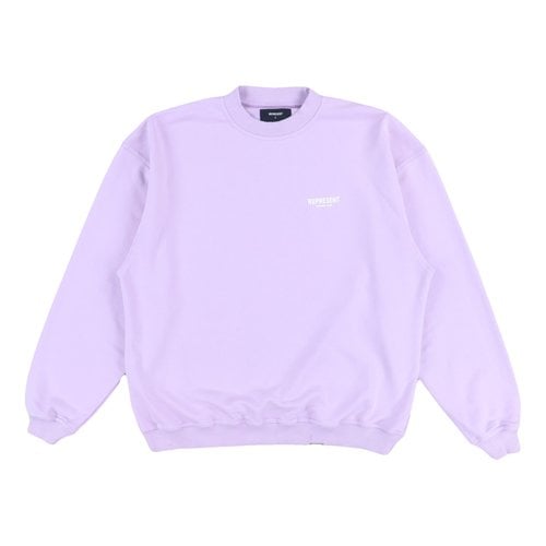 Pre-owned Represent Sweatshirt In Purple