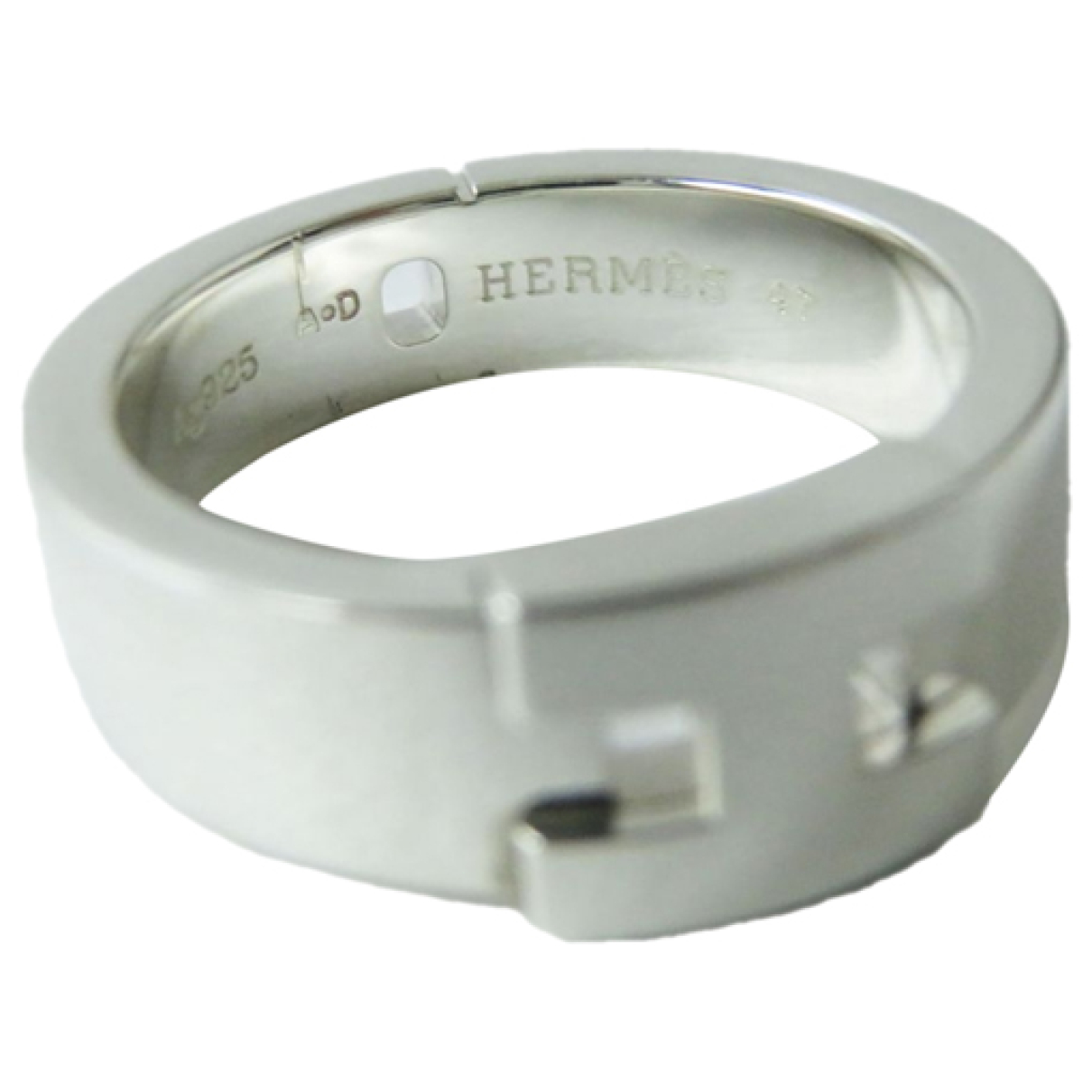image of Hermès Héracles silver ring
