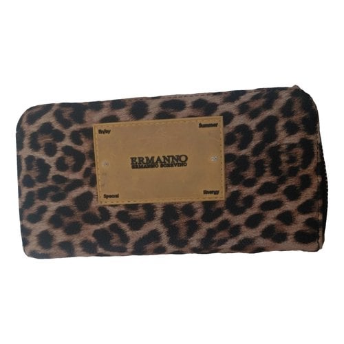 Pre-owned Ermanno Scervino Wallet In Yellow