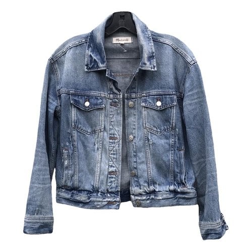 Pre-owned Madewell Jacket In Blue
