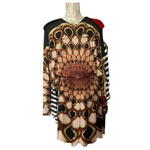 Pre-owned Givenchy Silk Mid-length Dress In Other