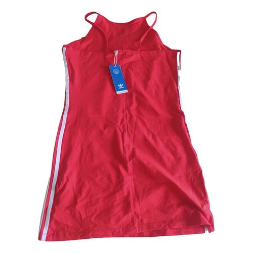 Pre-owned Adidas Originals Mini Dress In Red
