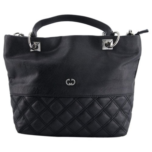 Pre-owned Gerry Weber Leather Handbag In Black