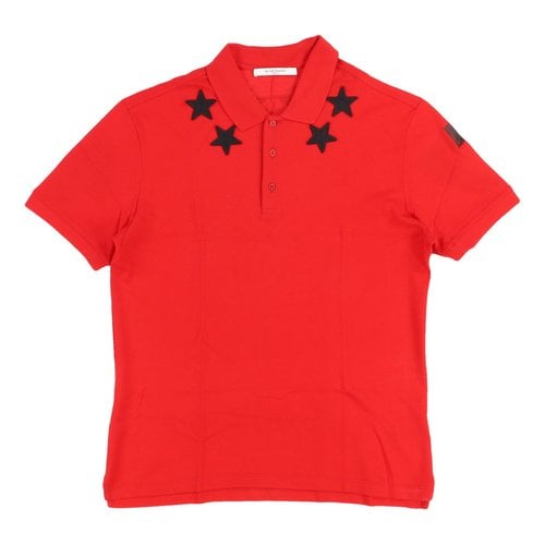 Pre-owned Givenchy Polo Shirt In Red
