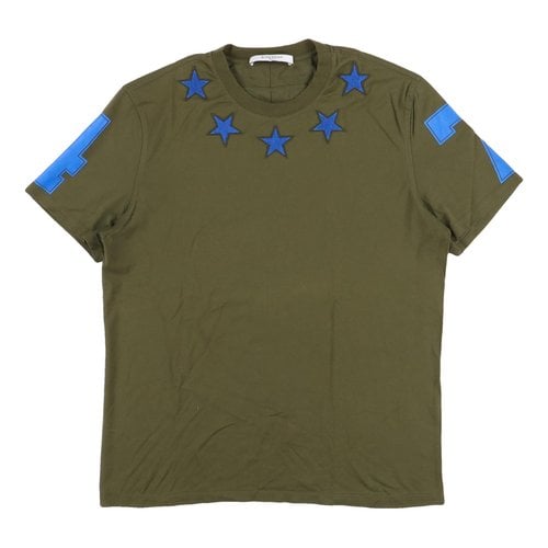Pre-owned Givenchy T-shirt In Green