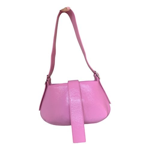 Pre-owned Ioannes Patent Leather Handbag In Pink