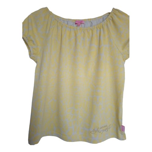 Pre-owned Roberto Cavalli T-shirt In Yellow