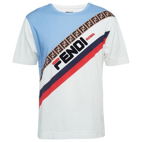 Pre-owned Fendi T-shirt In Multicolour