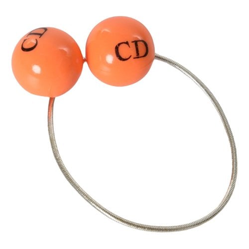 Pre-owned Dior Hair Accessory In Orange