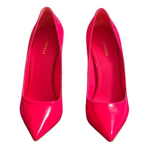 Pre-owned Le Silla Leather Heels In Pink