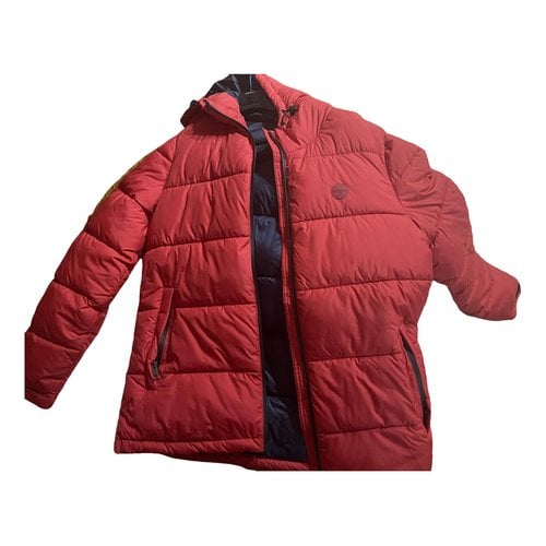 Pre-owned North Sails Puffer In Red