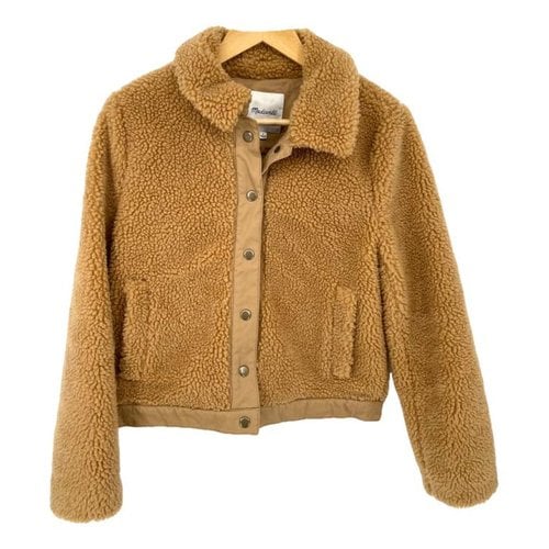 Pre-owned Madewell Jacket In Camel