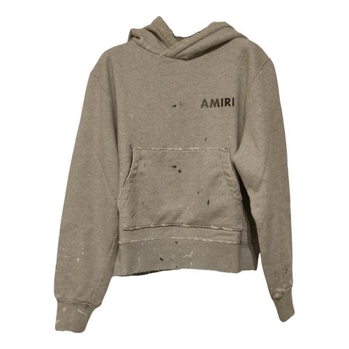 Pre-owned Amiri Sweatshirt In Grey