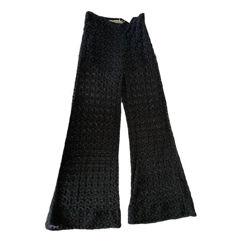 Pre-owned Camilla And Marc Trousers In Black