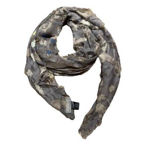 Pre-owned Zadig & Voltaire Stole In Grey