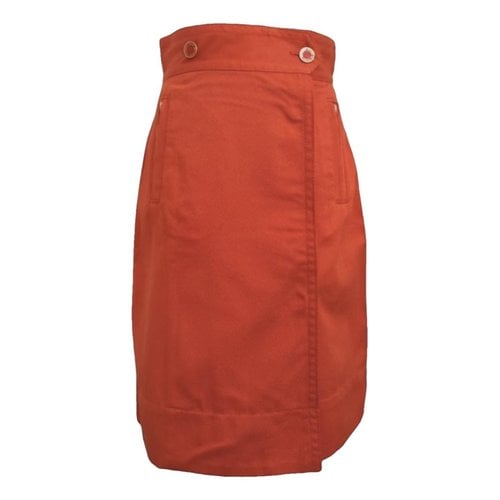 Pre-owned Marc By Marc Jacobs Mid-length Skirt In Red