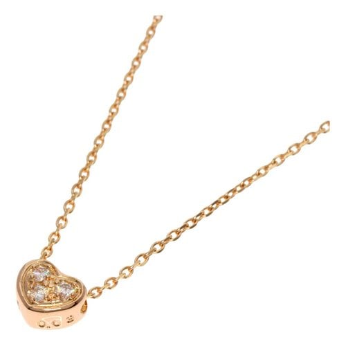 Pre-owned Tasaki Pink Gold Necklace