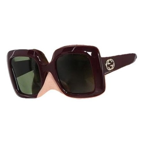 Pre-owned Gucci Aviator Sunglasses In Multicolour