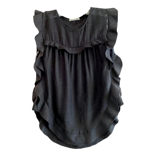 Pre-owned Isabel Marant Étoile Silk Blouse In Black