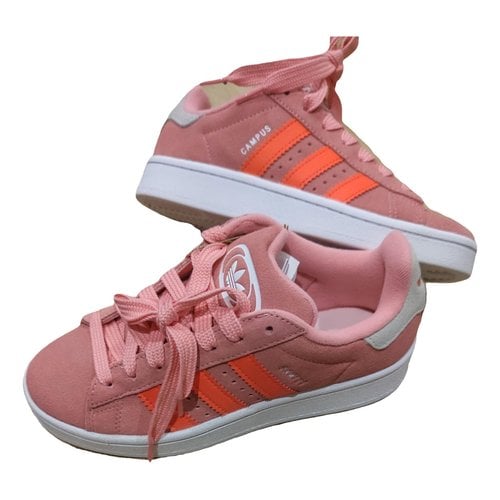 Pre-owned Adidas Originals Trainers In Pink