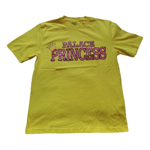 Pre-owned Palace T-shirt In Yellow
