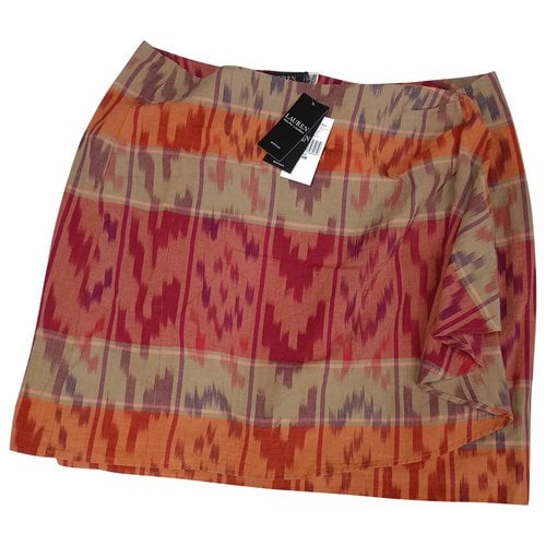 Pre-owned Lauren Ralph Lauren Mini Skirt In Multicolour