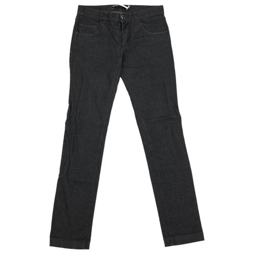 Pre-owned Dior Slim Jeans In Grey