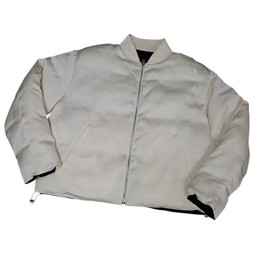 Pre-owned Maje Jacket In White