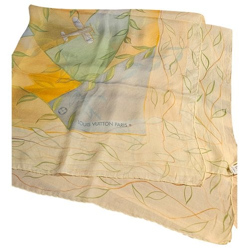 Pre-owned Louis Vuitton Silk Handkerchief In Multicolour