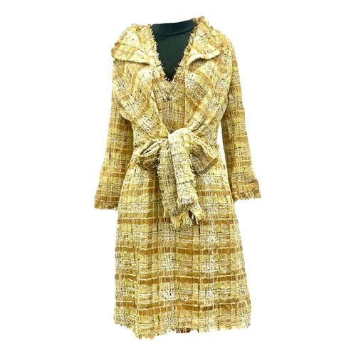 Pre-owned Chanel Dress In Gold