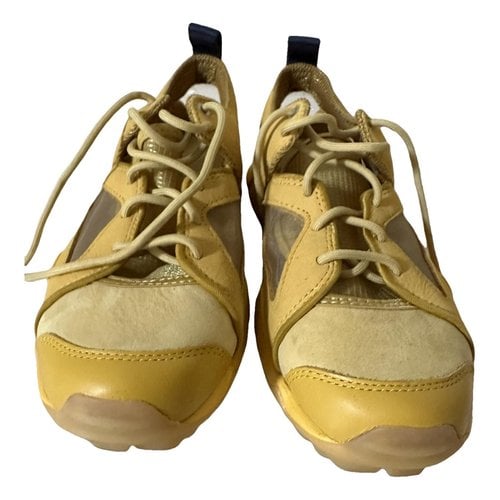 Pre-owned Adidas X Oamc Low Trainers In Yellow
