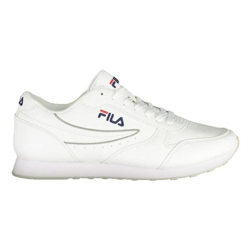 Pre-owned Fila Low Trainers In White