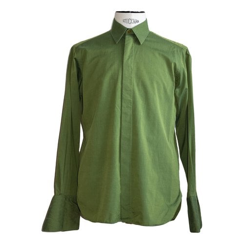Pre-owned Ozwald Boateng Shirt In Green